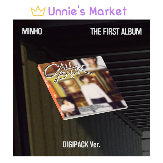 Minho (ShiNEE) - 1e album CALL BACK (Digipack Ver.) 2PCS