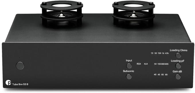 Pro-Ject Tube Box S3 B - phono voorversterker