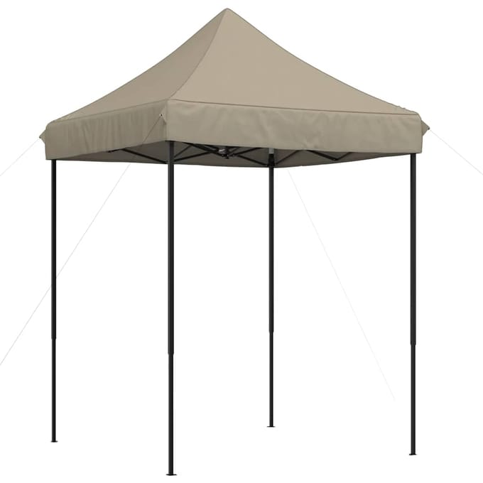 vidaXL - Partytent - inklapbaar - pop-up - 200x200x306 - cm - taupe