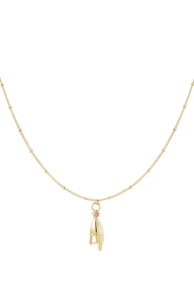 Ketting - Bedel Hand - Stainless Steel - Yehwang