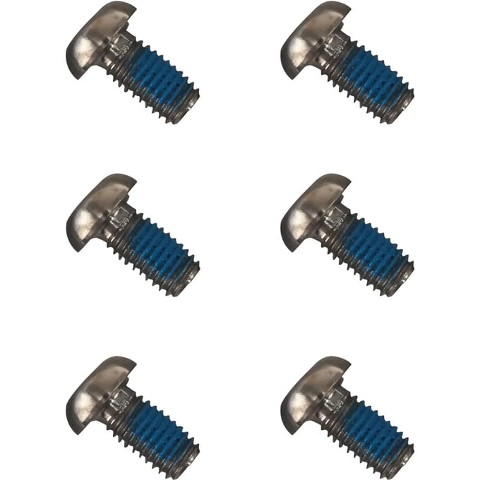 Elvedes Schijfrem Bouten 6 Stuks 13 X 6 Mm Zilver