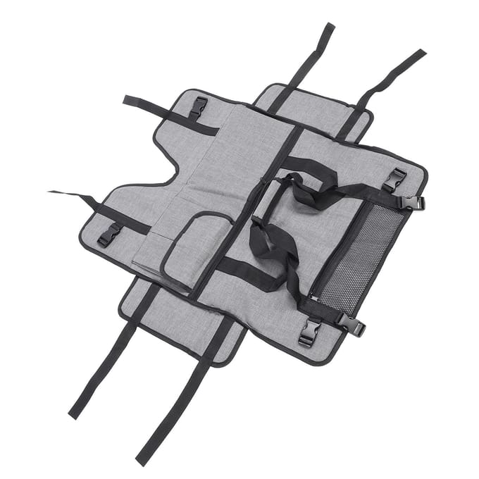 LCD Scherm Beschermtas Canvas Stofdicht Krasbestendig Draagbare LCD Scherm Draagtas voor gray