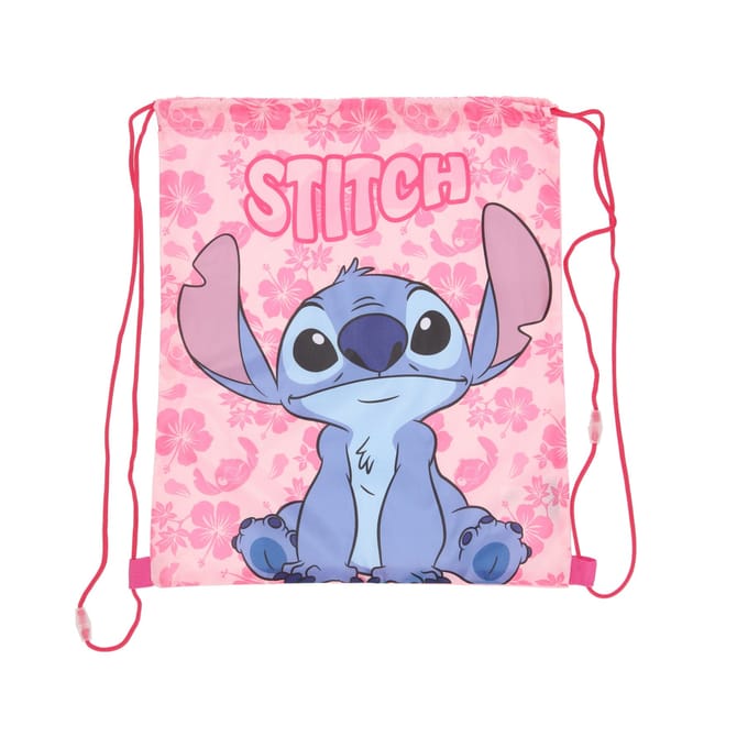 Lilo & Stitch Gymtas - Zwemtas - 40 cm - Roze - Voor Kinderen