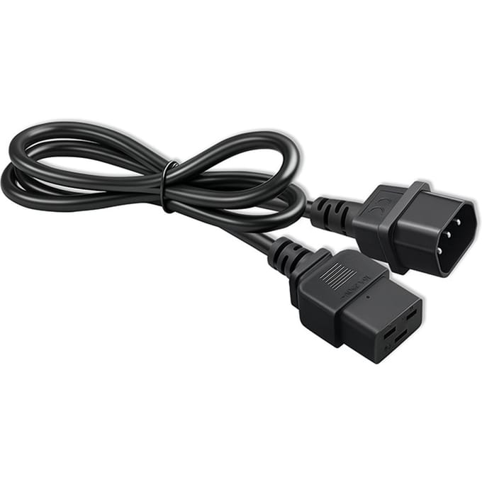 Qoltec IEC C14/C19 verlengkabel |   3x1,5 mm² |   2m