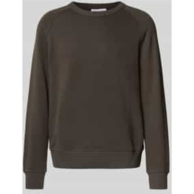 Relaxed fit sweatshirt van puur katoen