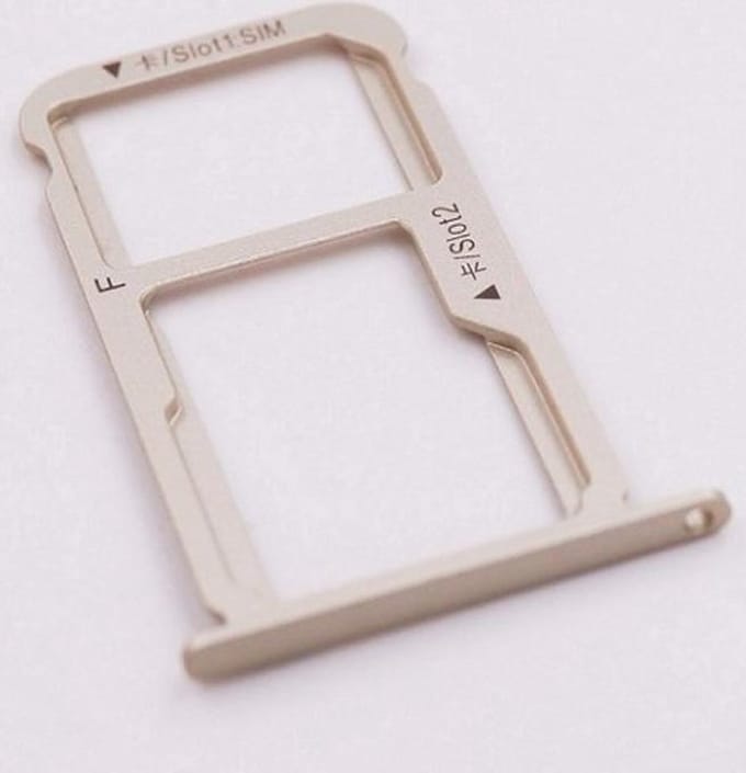 SIM-kaarthouder Geschikt voor Huawei P9 Lite Mini – Premium – Wit