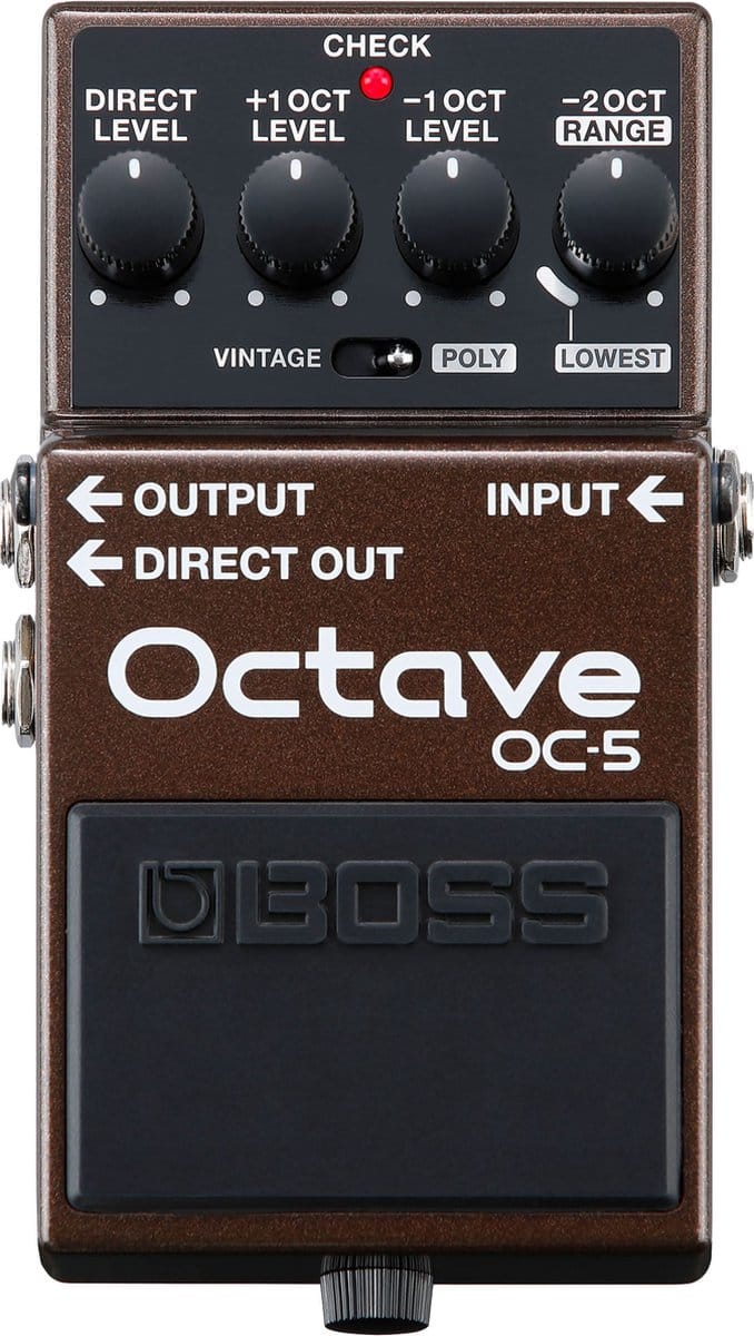 Boss OC-5 - Octave effectpedaal - Zwart