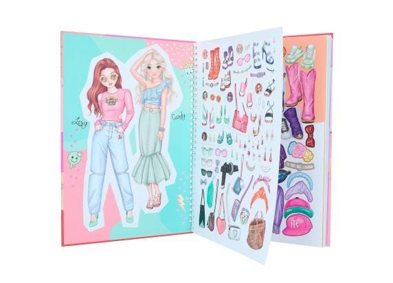 Top Model TOPModel kleurboek met kleurpotloden Kleurboeken