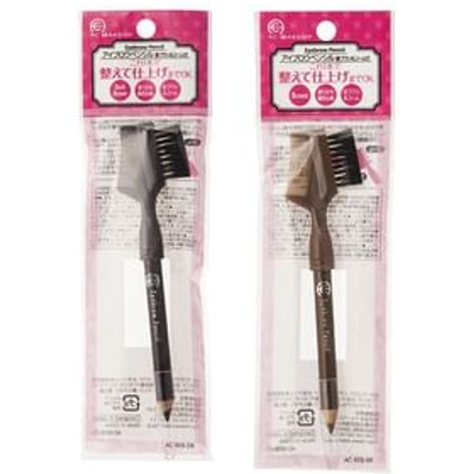 DO-BEST TOKYO - AC Makeup Tokyo Eyebrow Pencil with Eyebrow Brush & Comb Brown