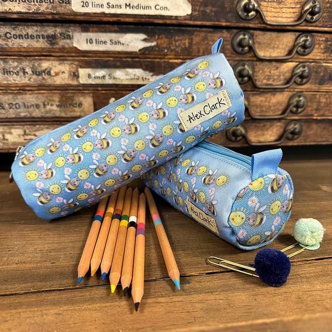 Alex Clark Pencil Case ~ Pennen etui Bijen 'Bees'