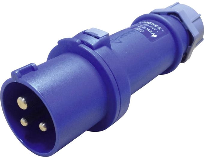 MENNEKES Pro Top 148A CEE-CARA-stekker 16 A 3-polig 230 V 1 stuk(s)