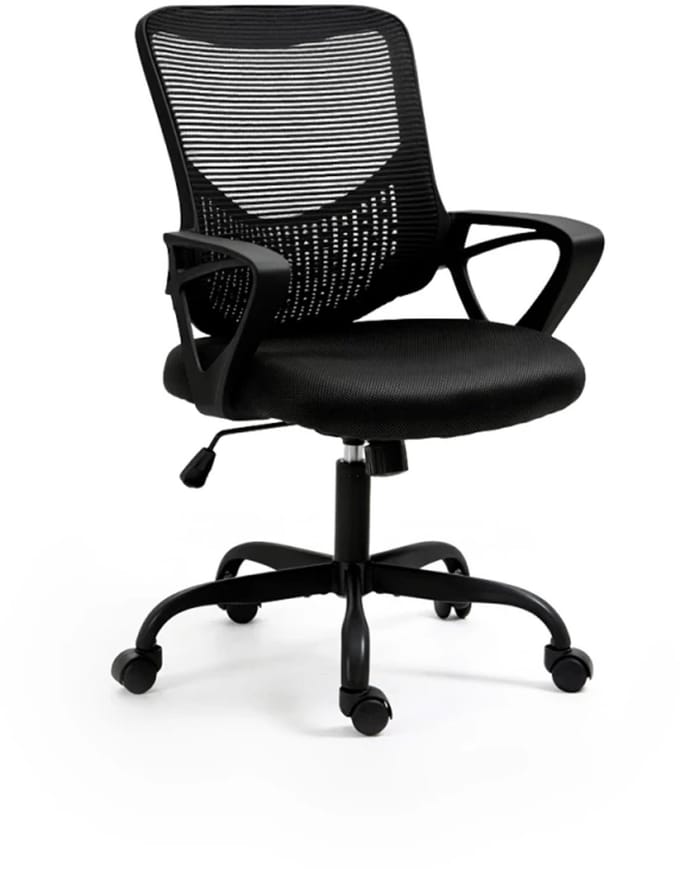 Activejet YK507 - Bureaustoel - Ergonomisch - Zwart - Met Armleuningen