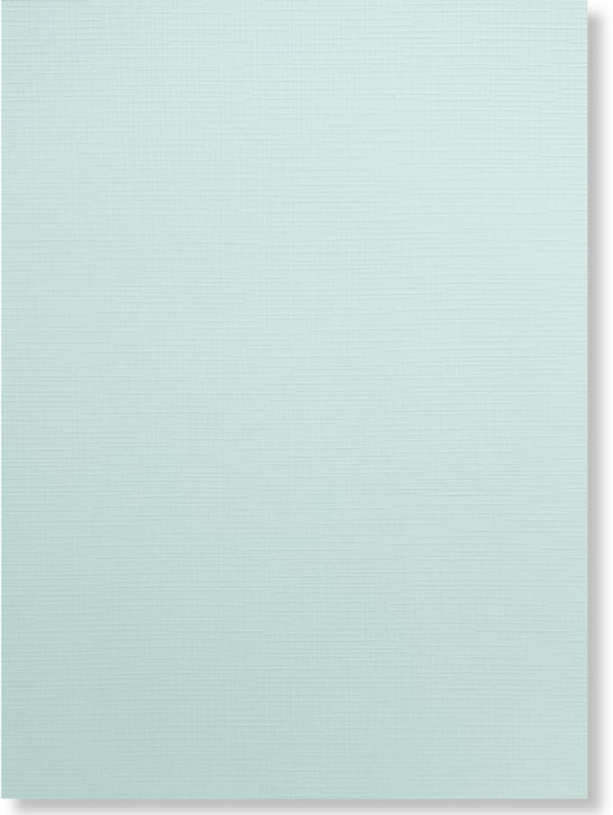 20 Linnen Kaarten papier - A4 - Middengroen - Cardstock - 29,7x21cm - 240 grams - Karton