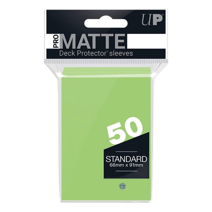 Speelgoed | Kaartspel - Sleeves Pro-Matte Lime Green D12