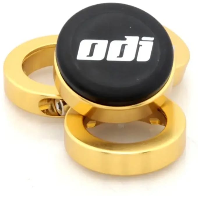 Odi Lock-on System Fiets Handvat Vergrendelingsring Goud