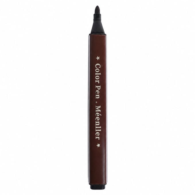 Children's Watercolor Marker - Single Black Marker - Washable Large-Capacity Ink - For Drawing - Basic Packaging