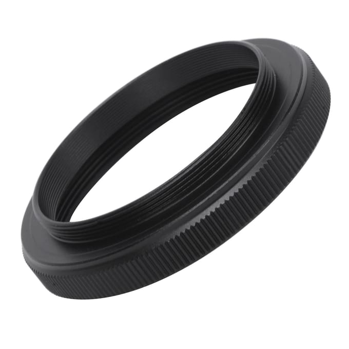 SCT naar M48x0.75 Adapter Vrouwelijk Transformeren naar Mannelijke Draad T-Ring Adapter Telescoop Converter black