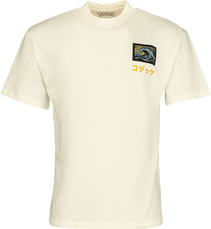 Pokémon - Gaming Oversized T-shirt - Enton - S tot XXL - voor Mannen - gebroken wit