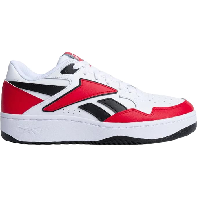 Reebok ATR Chill leren platte herensneakers (Vector Rood/Zwart)