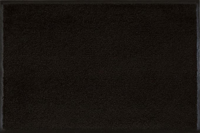 Kleen-Tex Deurmat Wash+Dry Raven Black, 40 x 60 cm.