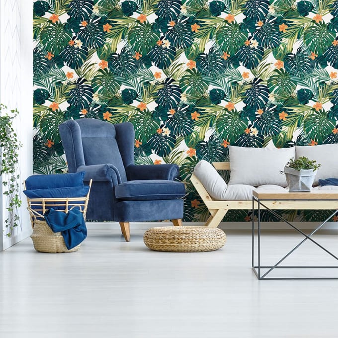 Behangeffect sticker - ARICA - 60x60cm