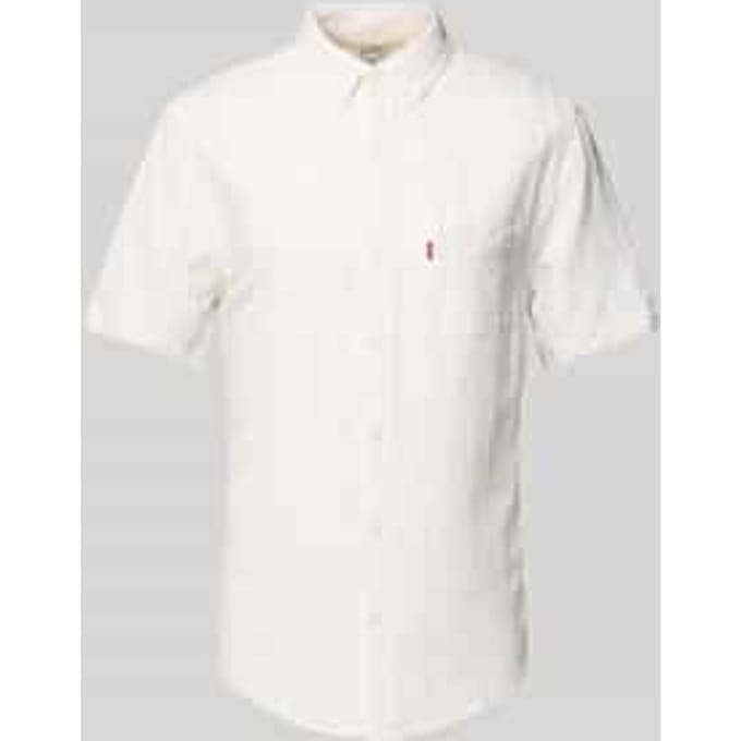 Levi's S/s Sunset 1 Pkt Standrd Carlin Stripe Taglia: M | Camicie Casual Outlet | Uomo | Giallo