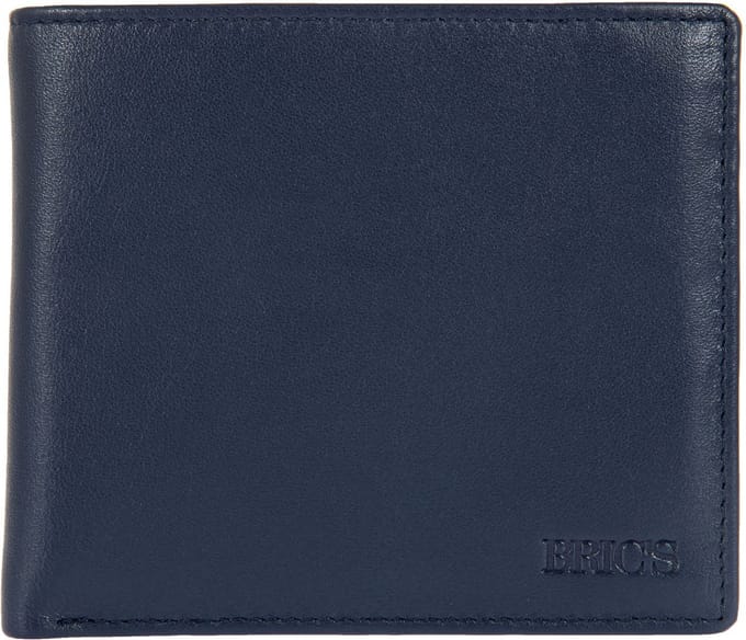 BRIC'S Leren Portemonnee Bernina Wallet Ocean Blue Donkerblauw