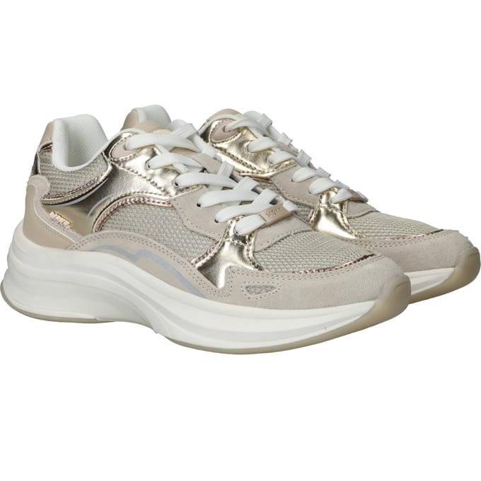 Mexx - maat 41- Sneaker Racoon Phoeby Gold Dames