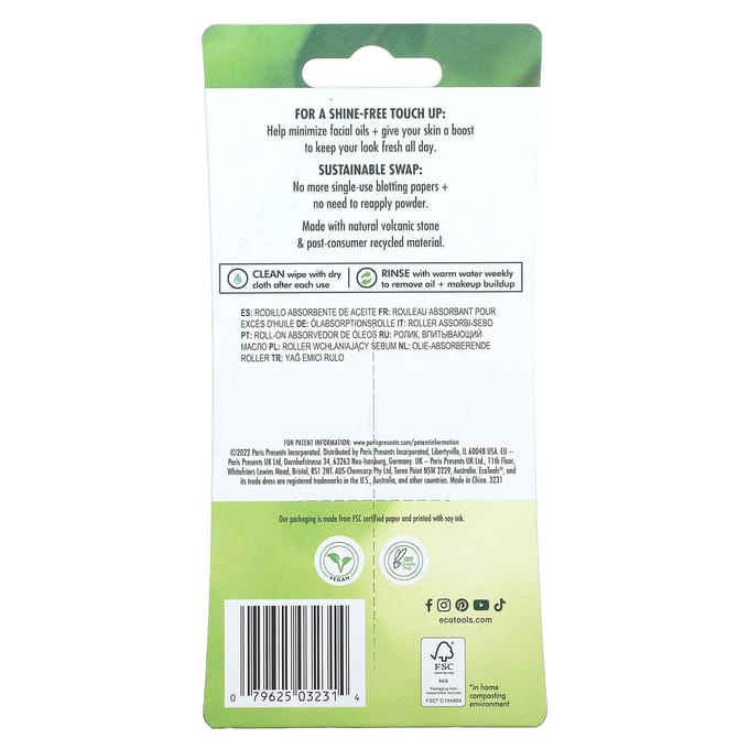 Oil absorbing roller, 1 pc. white
