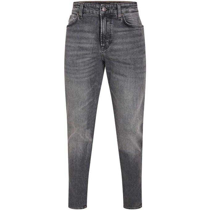 Boss Heren Denim 5 Pockets Slim Jeans (Medium Grijs)