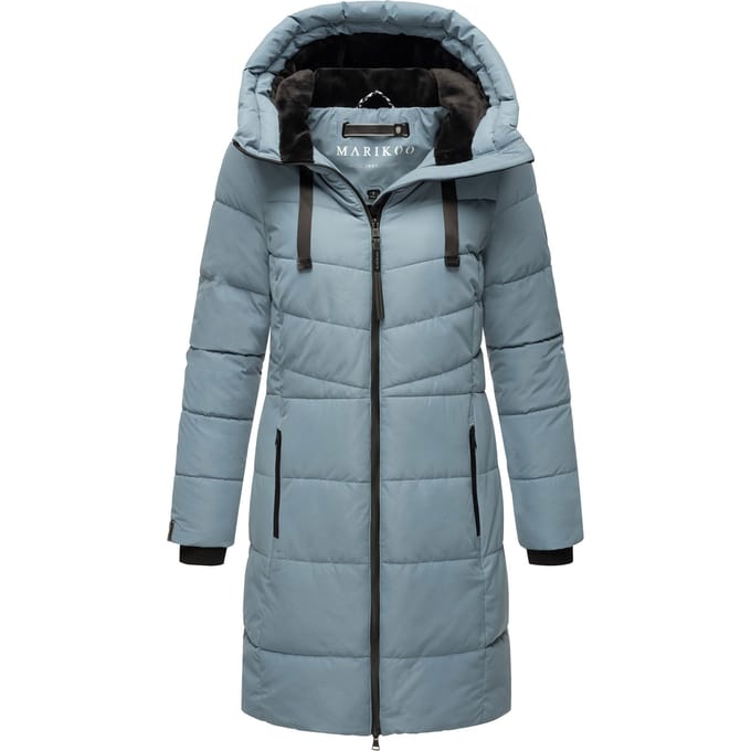 Marikoo Natsukoo dames winterjas – warm, teddyvoering & capuchon