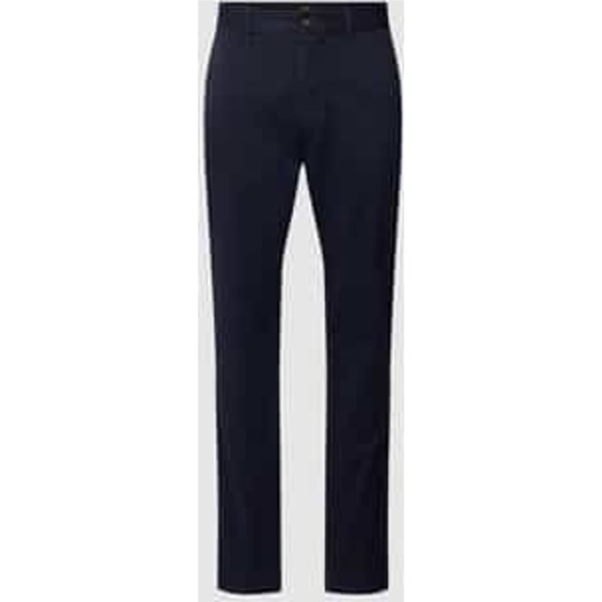 Slim fit chino met Franse steekzakken
