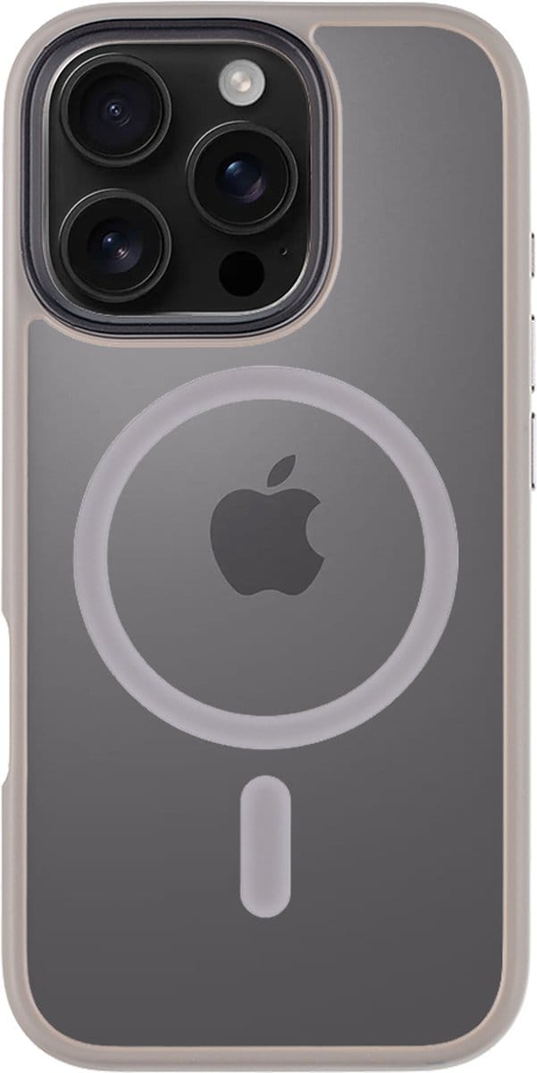 Tactical iPhone 16 Pro MagForce Hyperstealth Cover – Hoesje – Light Grey