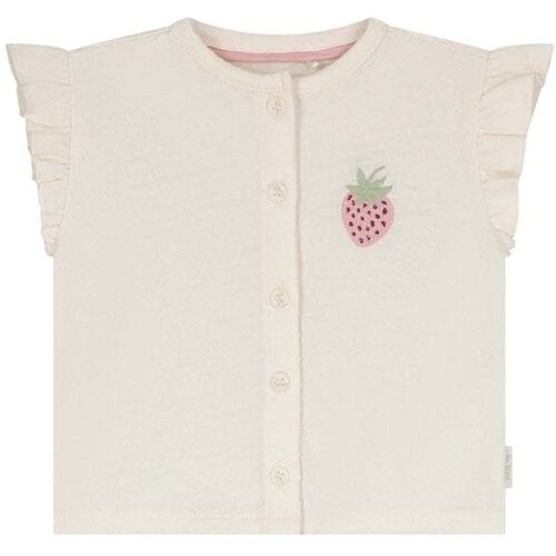 Prénatal newborn shirt Ivory White 68 dames