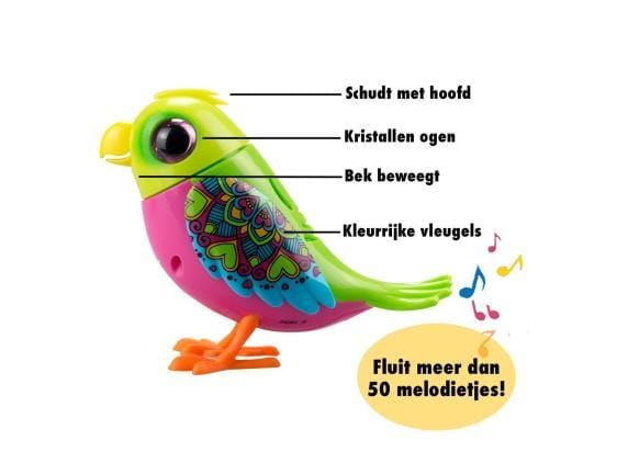 DigiBirds Single Love Bird - Interactief vogeltje