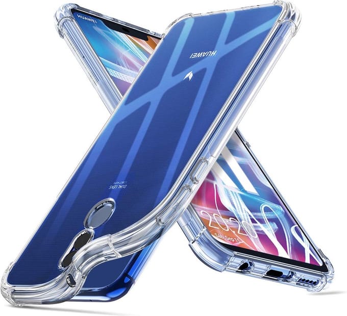 Hoesje voor Huawei Mate 20 Lite backcover Shockproof siliconen Transparant