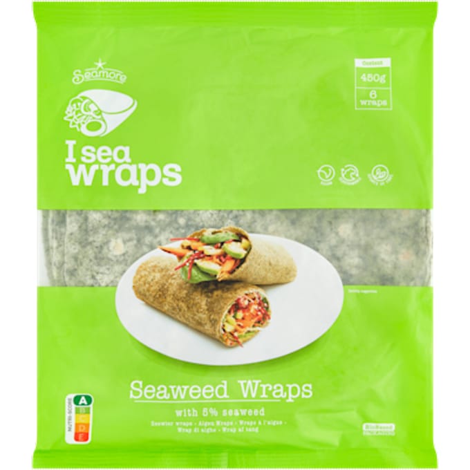 Seaweed wraps 6 stuks