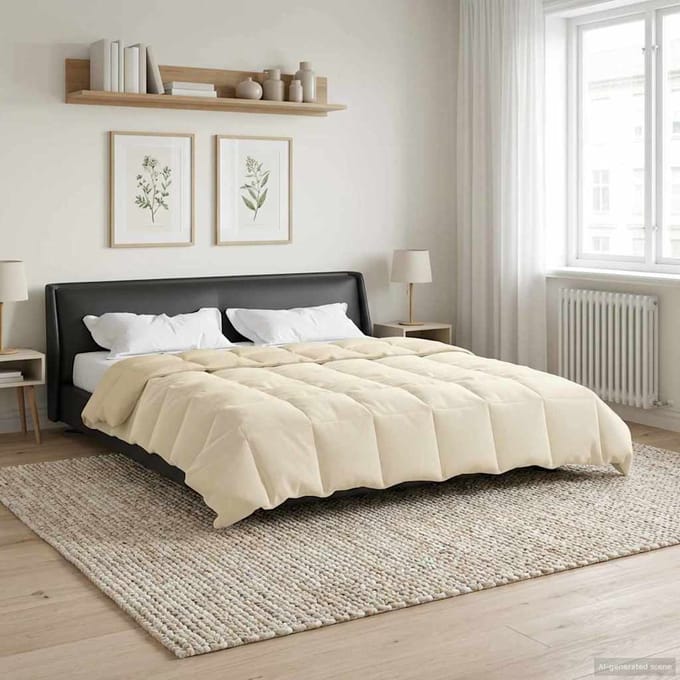 vidaXL - Winter - Duvet - 200 - x - 240 - cm - Winter - Microvezel - (100% - polyester)