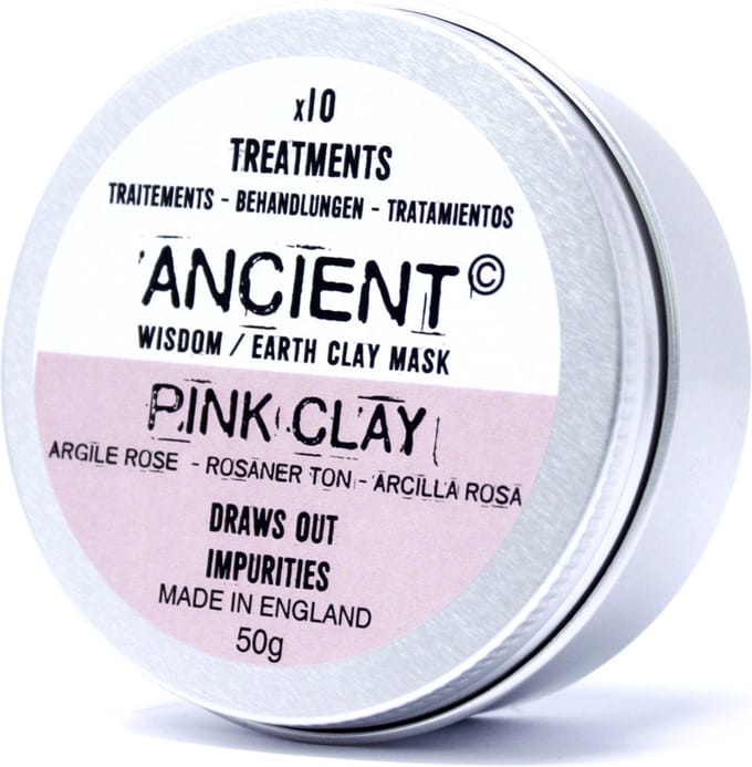 Gezichtsmasker - Roze Klei Poeder - 50gr