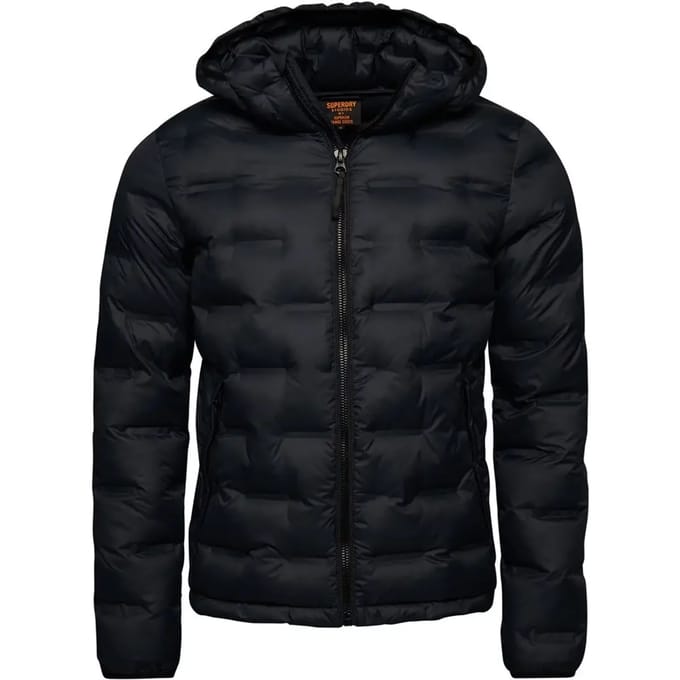 Superdry - Gewatteerde korte pufferjas - Heren - Gewatteerde jassen