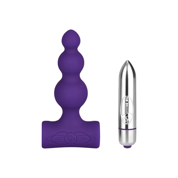 Rocks-off - Petite Sensations Bubbles - Anaal Vibrator - Paars