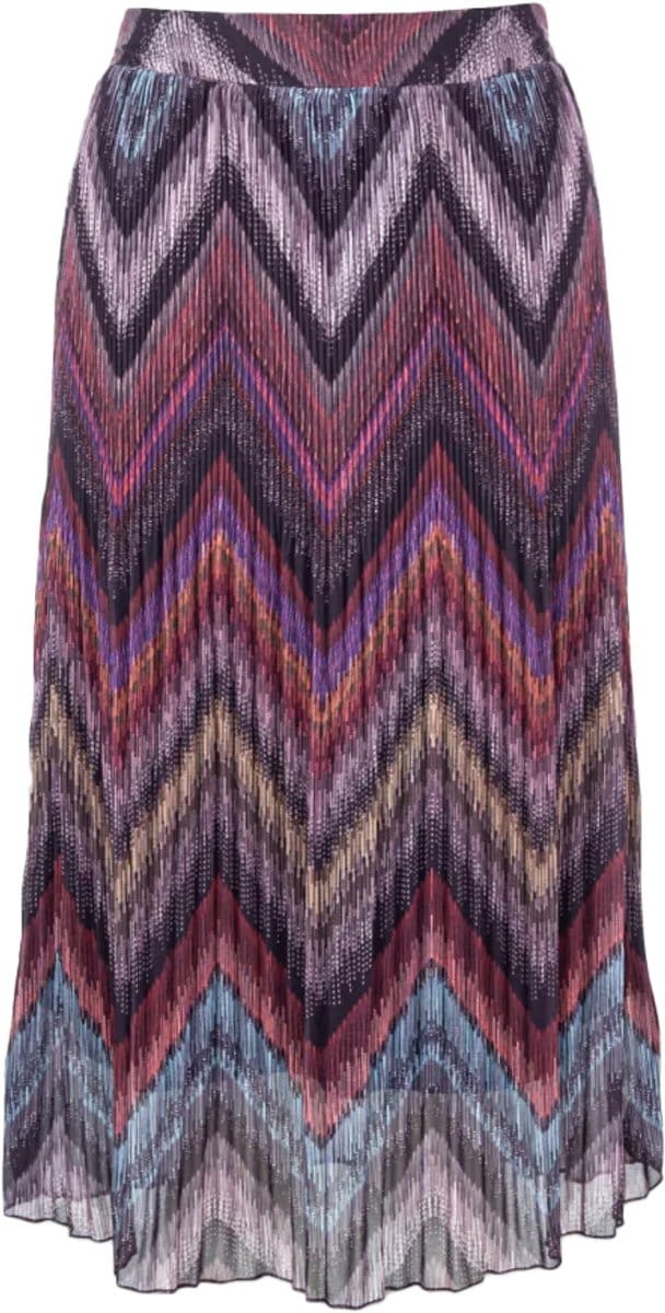 Princess goes Hollywood - geplooide zig zag rok - maat 36