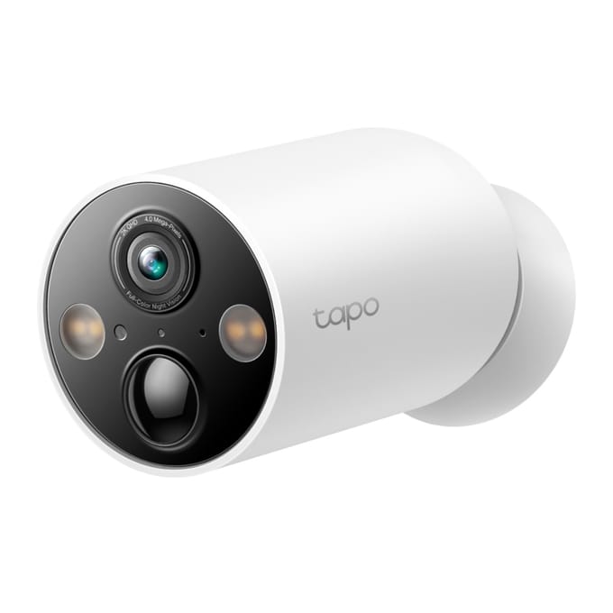 TP-Link Tapo C425 bolvormige IP-beveiligingscamera voor buiten, 2560 x 1440 pixels, plafond-/wandmontage