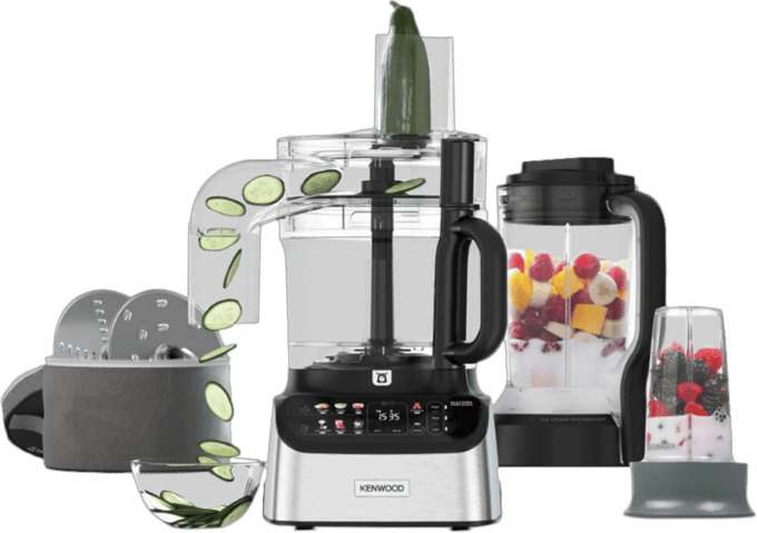 Kenwood MultiPro OneTouch - FDM73.850SS - 3-in 1 - Keukenmachine - Foodprocessor en Blender - 1000 W