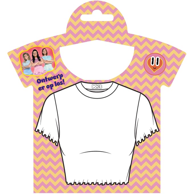 K3: Doeboek - T-Shirt Designer - K3 - Inge Laenen