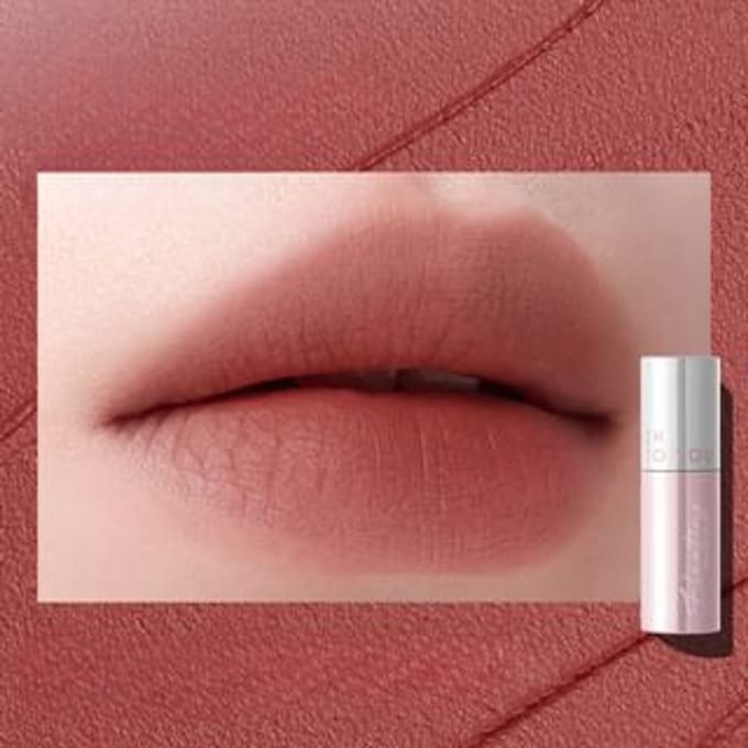 INTO YOU - Airy Touch Moist Floating Airy Lip Mud - 12 Colors (3.0 ver.) #N7 Dusty Berry - 2g