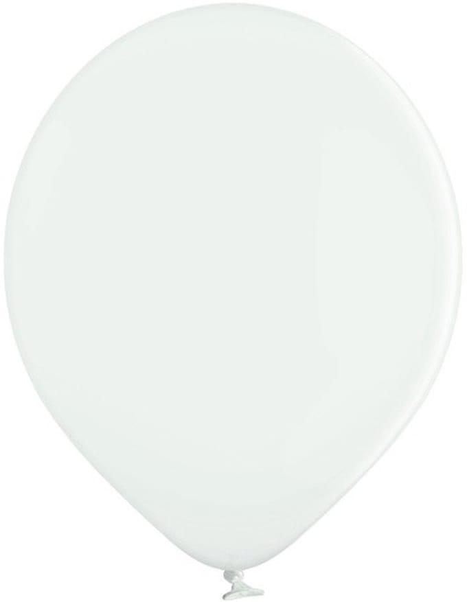 Standaard Ballonnen (30cm) - 002 Wit - 100 stuks