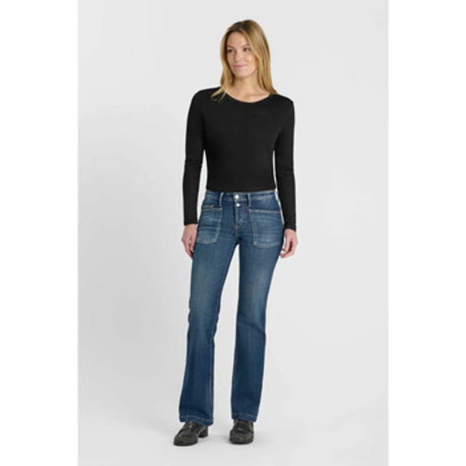 Jeans Le Temps des Cerises Jeans flare flare, lengte 34