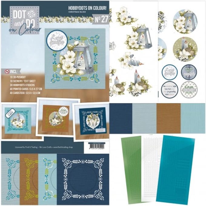 Dot And Do On Colour 27 - Precious Marieke - Christmas Blues