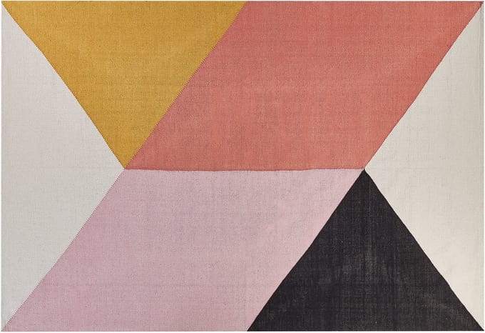 NIZIP - Modern vloerkleed - Multicolor - 160 x 230 cm - Katoen